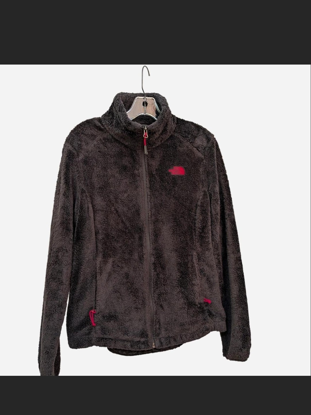 The North Face Women's Black Plush Fleece Jacket Small
